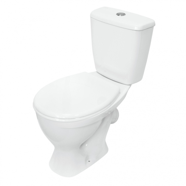 Унитаз-компакт SANITA Эталон с сиденьем от магазина ЛесКонПром.ру