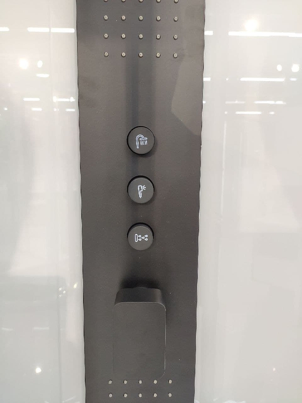 Душевая кабина Black&White Galaxy 8028000 с гидромассажем от магазина ЛесКонПром.ру