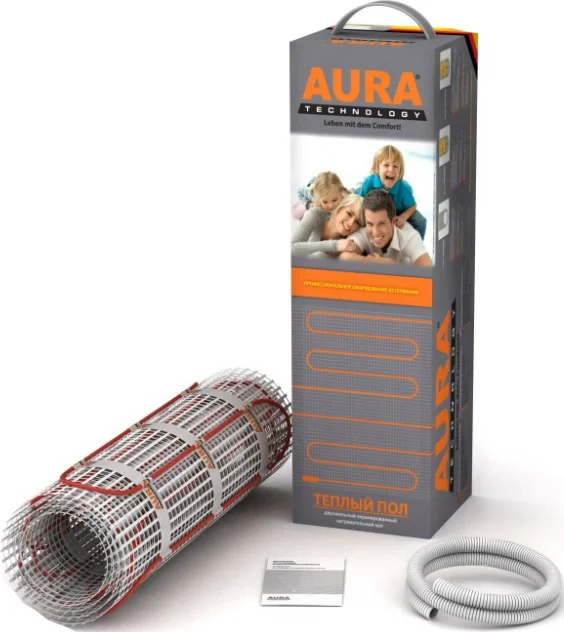 Теплый пол Aura Technology MTA 750-5,0 с терморегулятором от магазина ЛесКонПром.ру