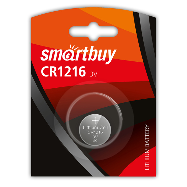 Батарейка Smartbuy CR 1216 от магазина ЛесКонПром.ру