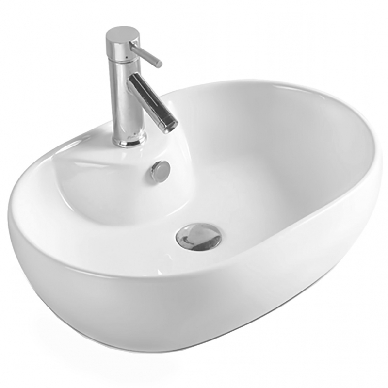 Раковина SantiLine 59 SL-1023 Белая от магазина ЛесКонПром.ру