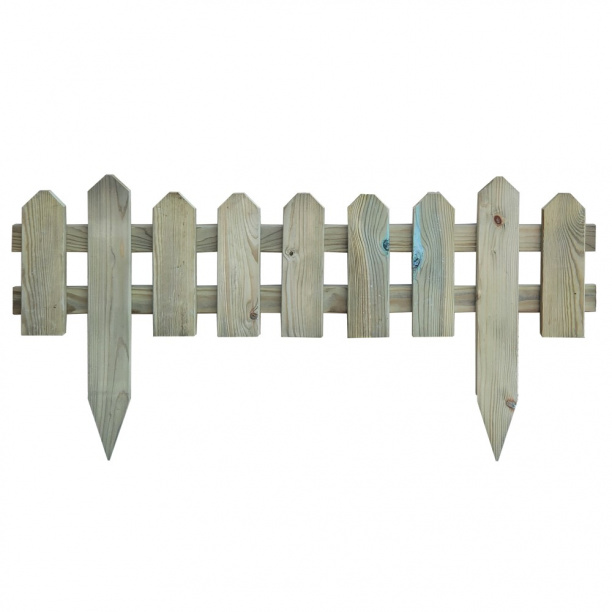 Заборная секция Палисадник 25/50х100 см от магазина ЛесКонПром.ру