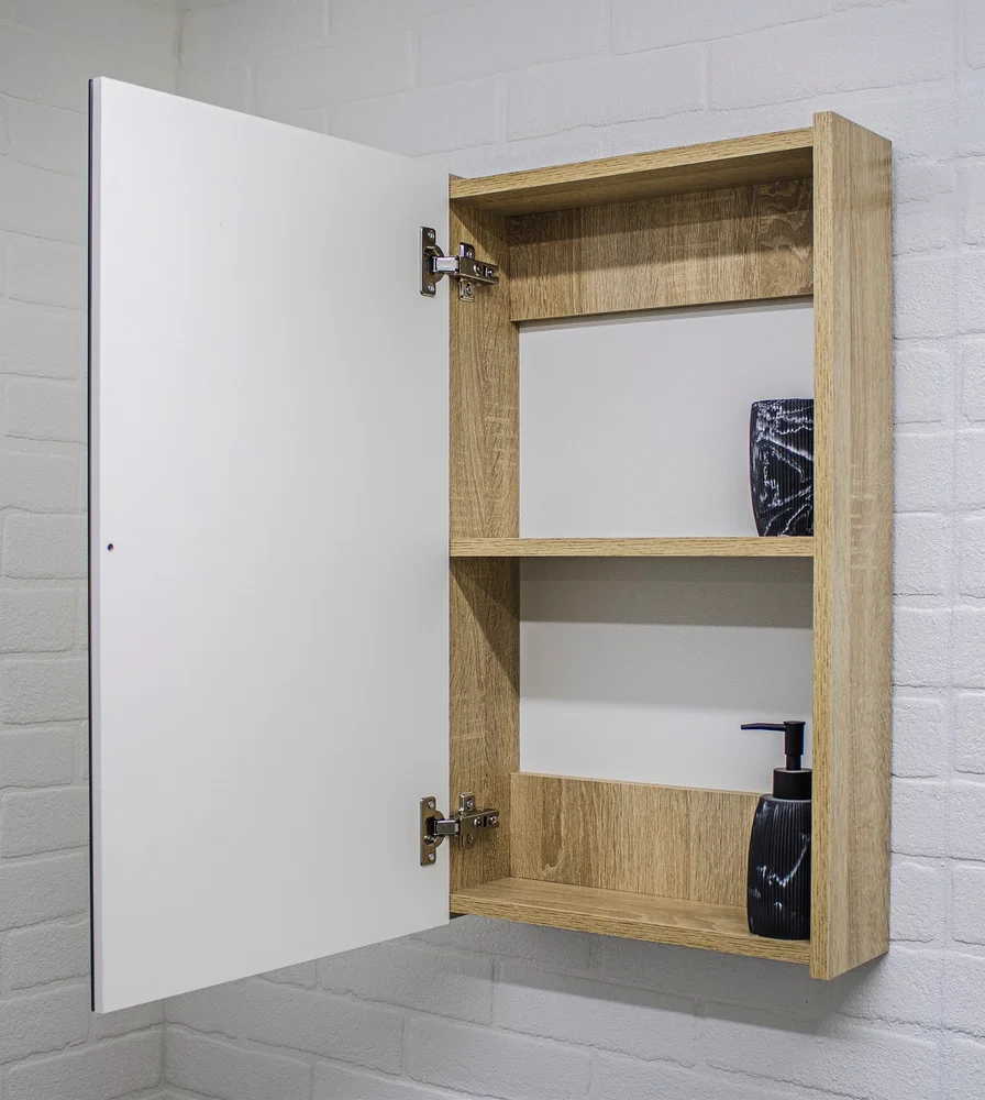 Зеркало-шкаф DIWO Архангельск 50 дуб сонома от магазина ЛесКонПром.ру