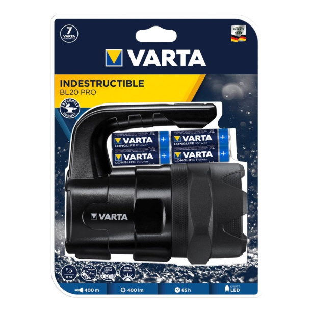 Фонарь-прожектор VARTA 6 Вт IP54 6xAA от магазина ЛесКонПром.ру