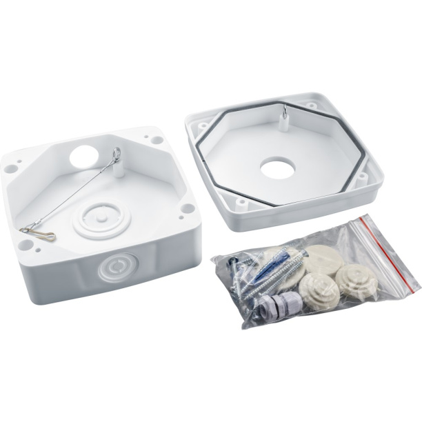 Коробка монтажная Navigator для камеры видеонаблюдения от магазина ЛесКонПром.ру