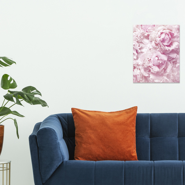 Картина на стекле Розовые пионы 40х50 см от магазина ЛесКонПром.ру