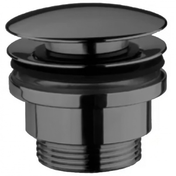 Донный клапан Webert Aria AC0405560 click-clack Черный матовый от магазина ЛесКонПром.ру