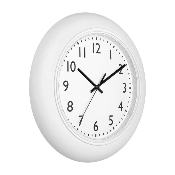 Часы настенные круглые Индастри d30 см белые от магазина ЛесКонПром.ру