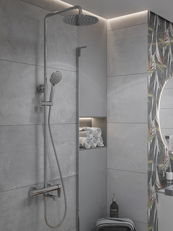 Душевая система Cersanit Moduo 64088 Хром от магазина ЛесКонПром.ру