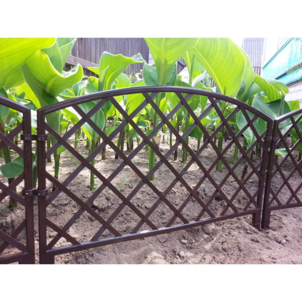 Забор декоративный ROMANIKA шоколад от магазина ЛесКонПром.ру