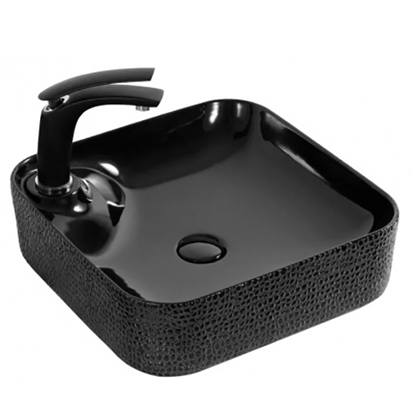 Раковина-чаша CeramaLux 43 D1305H004 Черная от магазина ЛесКонПром.ру