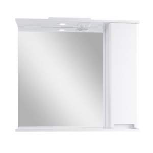 Зеркало-шкаф SanStar Ориана 80 см с подсветкой