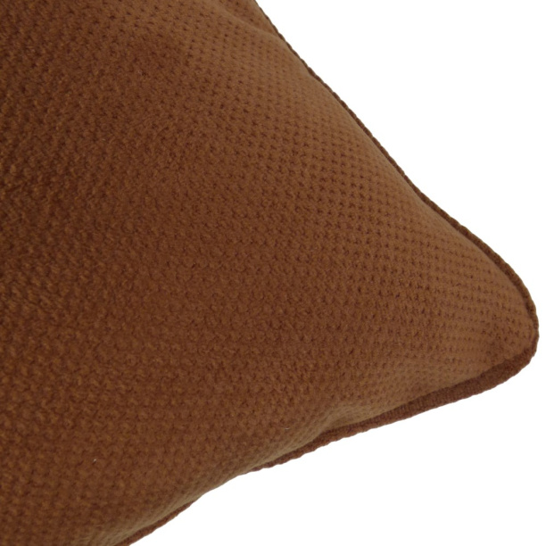Подушка декоративная Грид 45х45 см коричневая от магазина ЛесКонПром.ру