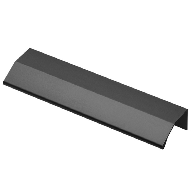 Ручка торцевая мебельная TREX C=96 мм черная матовая от магазина ЛесКонПром.ру
