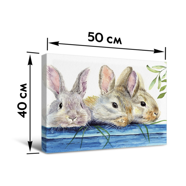 Канвас 70х110 см Лодка от магазина ЛесКонПром.ру