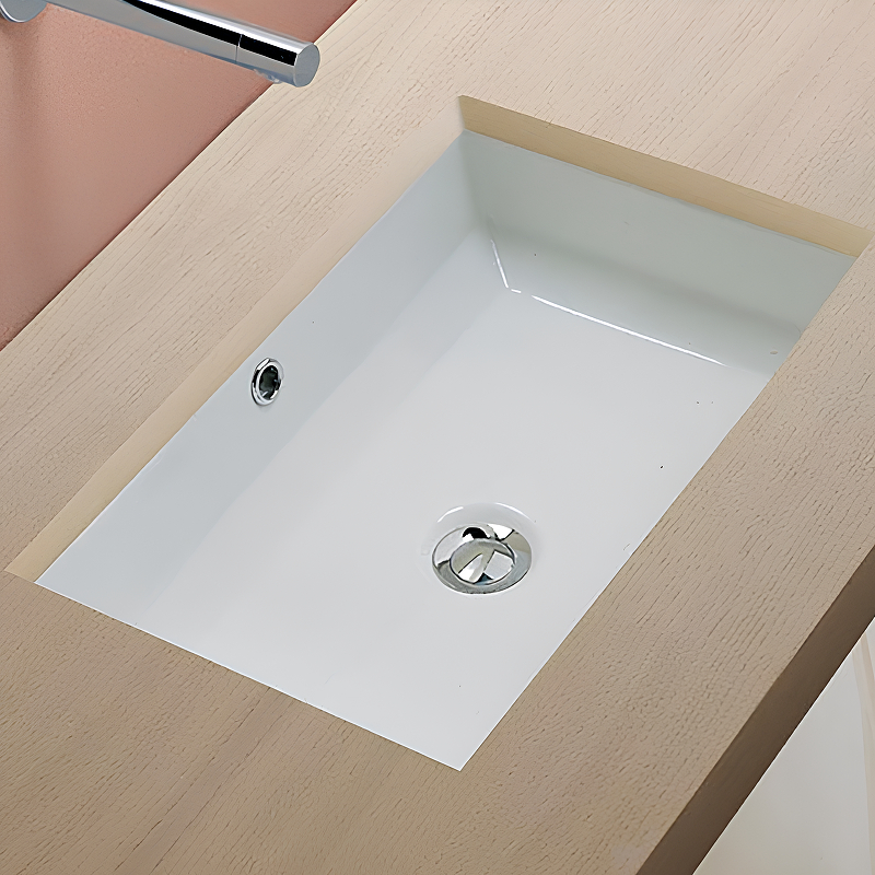 Раковина Scarabeo Gaia-Tech-Miky 55 8037 Белая от магазина ЛесКонПром.ру