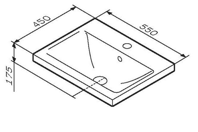 Раковина встраиваемая AM.PM X-Joy 80529481 от магазина ЛесКонПром.ру