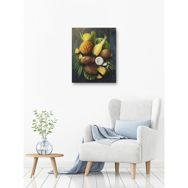 Картина на стекле Райские фрукты 40х50 см от магазина ЛесКонПром.ру