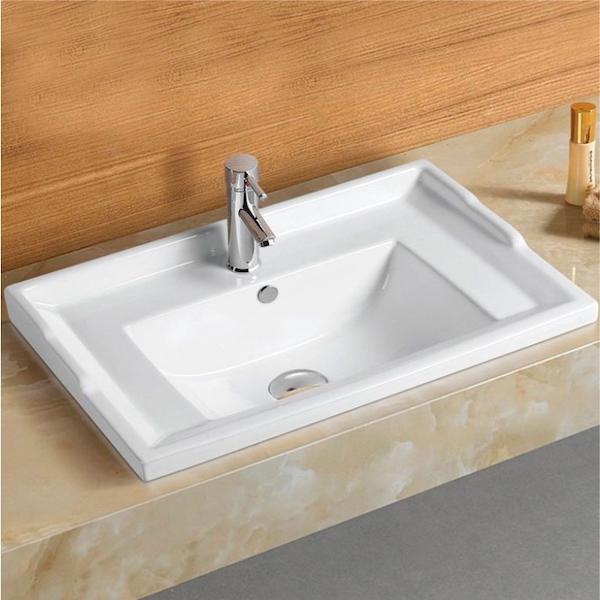 Раковина Melana 120 MLN-F120 Белая от магазина ЛесКонПром.ру