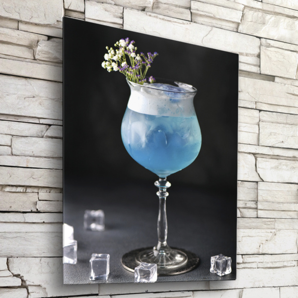 Картина на стекле 40х50 см Москва-сити от магазина ЛесКонПром.ру