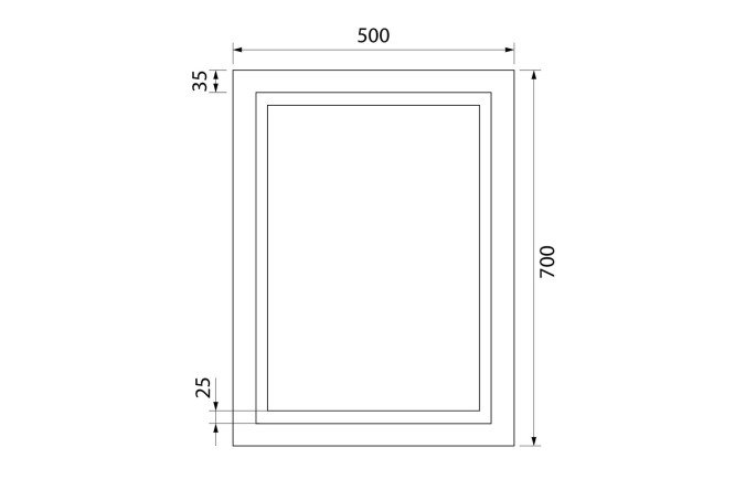 Зеркало с подсветкой IDDIS Zodiac 80548801 от магазина ЛесКонПром.ру