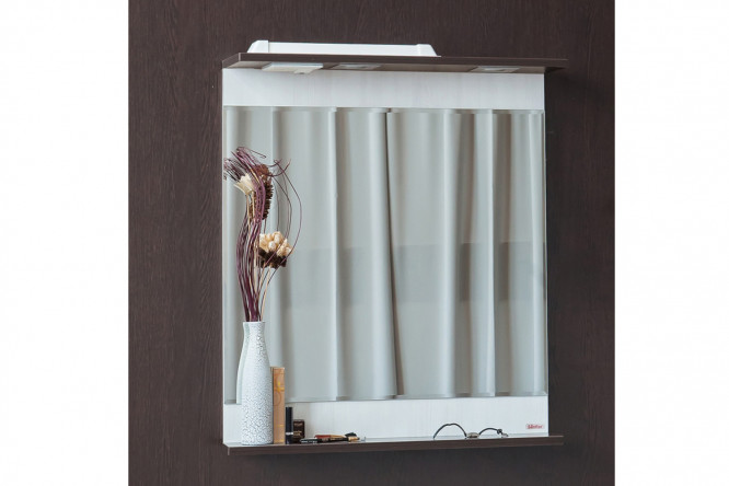 Зеркало с полкой Sanflor Толедо 80353231 от магазина ЛесКонПром.ру