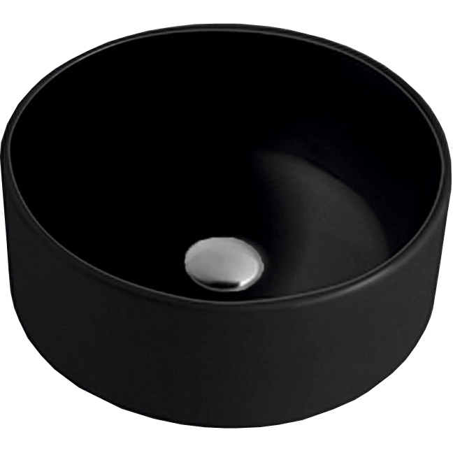 Раковина Melana 41 MLN-7078AB Черная глянцевая от магазина ЛесКонПром.ру