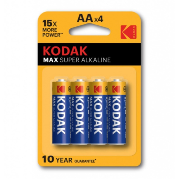 Батарейка KODAK MAX LR06(AА) 4 шт от магазина ЛесКонПром.ру