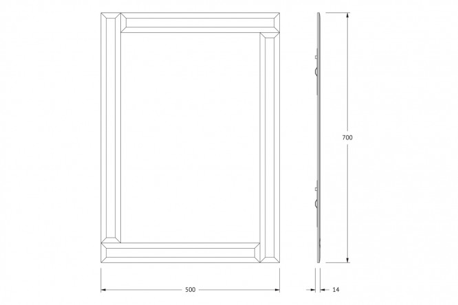 Зеркало EVOFORM Style 80372112 от магазина ЛесКонПром.ру