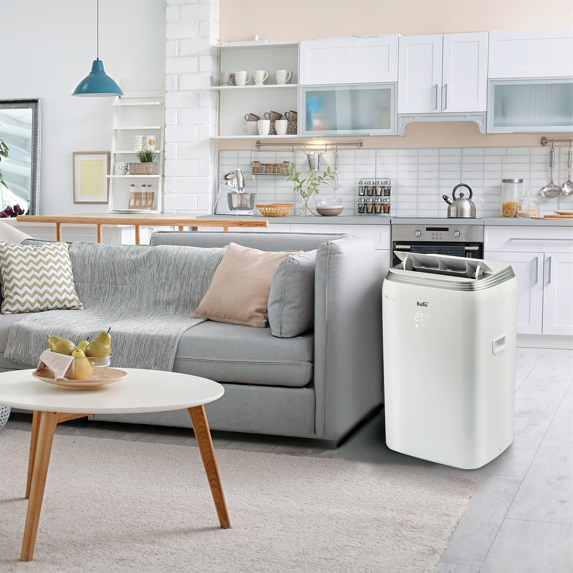 Кондиционер мобильный Ballu BPHS-13H от магазина ЛесКонПром.ру