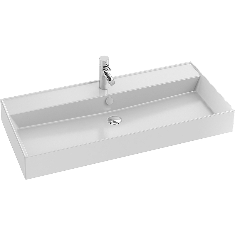 Раковина Jacob Delafon Vivienne 100 EXBJ112-00 Белая от магазина ЛесКонПром.ру