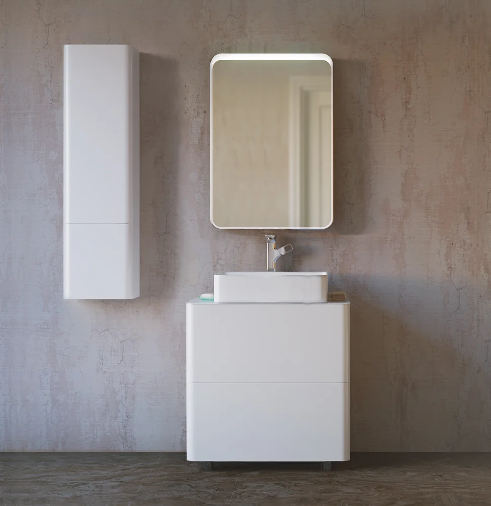 Зеркало-шкаф Raval Pure 60 с подсветкой от магазина ЛесКонПром.ру