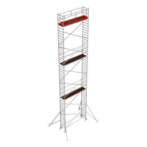Алюминиевая Вышка-тура KRAUSE STABILO серия 5500 с трапом РВ 12,5 м (Арт.769046) от магазина ЛесКонПром.ру