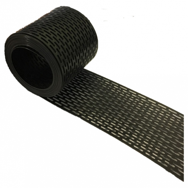 Вентиляционная лента ПВХ ТЕХНОНИКОЛЬ 5 м черная от магазина ЛесКонПром.ру