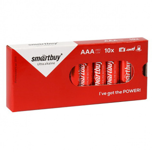 Батарейка LR03(ААА) Smartbuy 10 шт