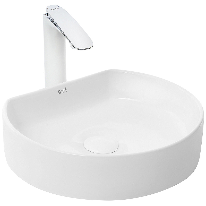 Раковина-чаша WeltWasser Elbach 3041 40 10000004569 Белый глянец от магазина ЛесКонПром.ру