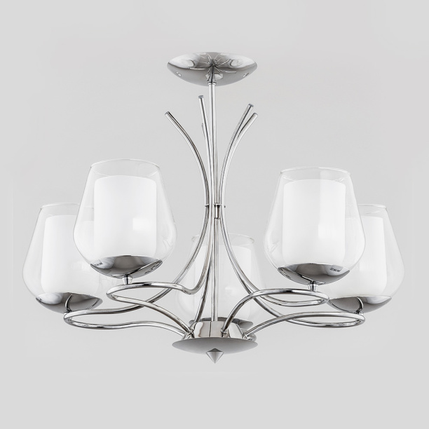 Люстра подвесная Alfa Макиа 5х60 Вт Е27 от магазина ЛесКонПром.ру