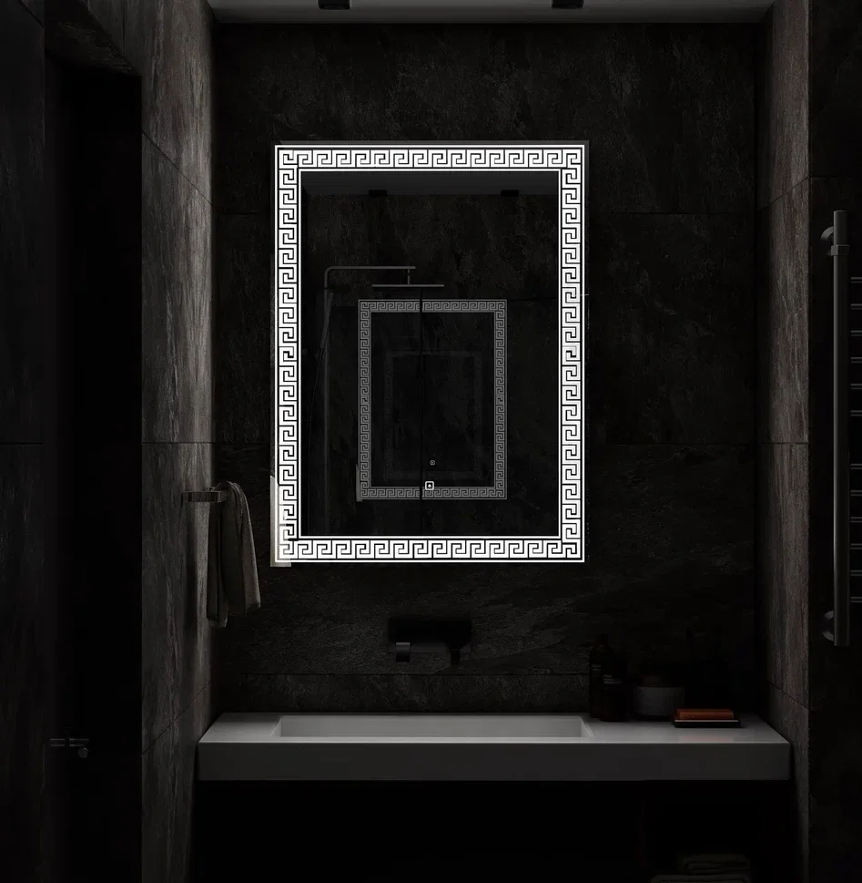 Зеркало CONTINENT Apollo 60х80, с подсветкой от магазина ЛесКонПром.ру