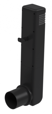 Дефлектор цокольный, темно-серый от магазина ЛесКонПром.ру