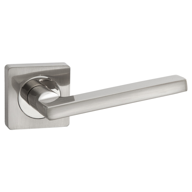 Дверные ручки TIXX Вито матовый никель от магазина ЛесКонПром.ру