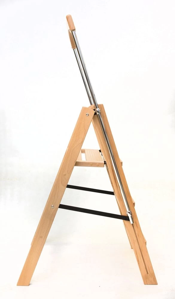 Стремянка деревянная Hoz-Block Серж 3 ступени Светлая (арт. СДР-3С) от магазина ЛесКонПром.ру