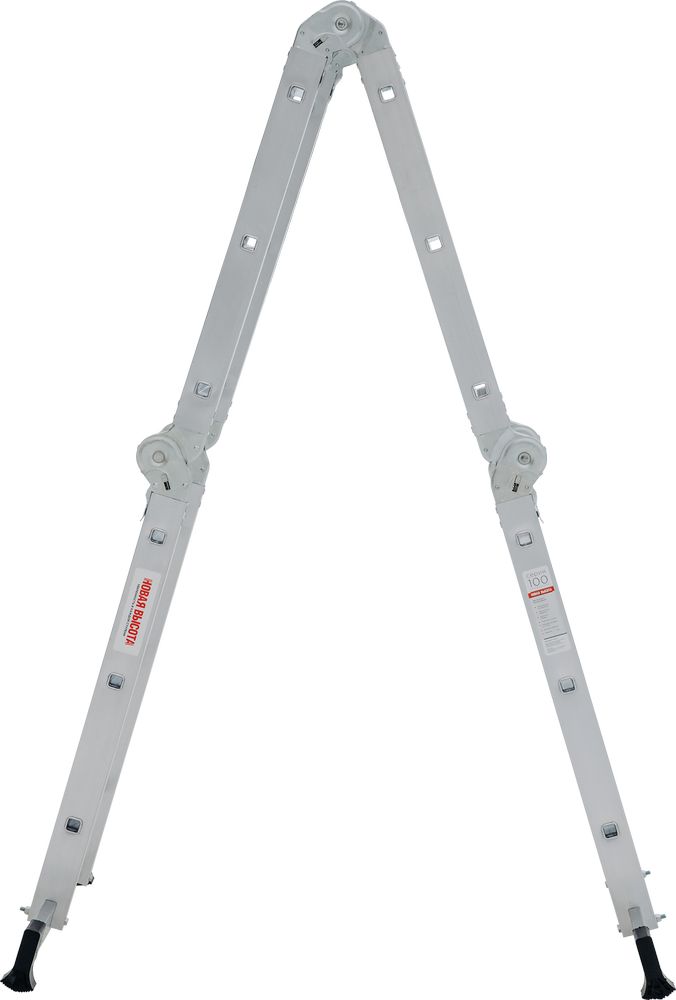 Алюминиевая четырехсекционная лестница-трансформер 340 мм NV1320 НОВАЯ ВЫСОТА 2Х3+2Х4 арт.1320234 от магазина ЛесКонПром.ру