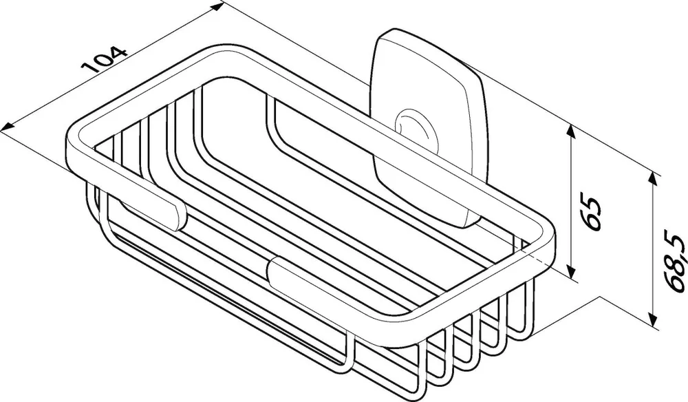 Мыльница AM.PM Tender A45A34600 от магазина ЛесКонПром.ру