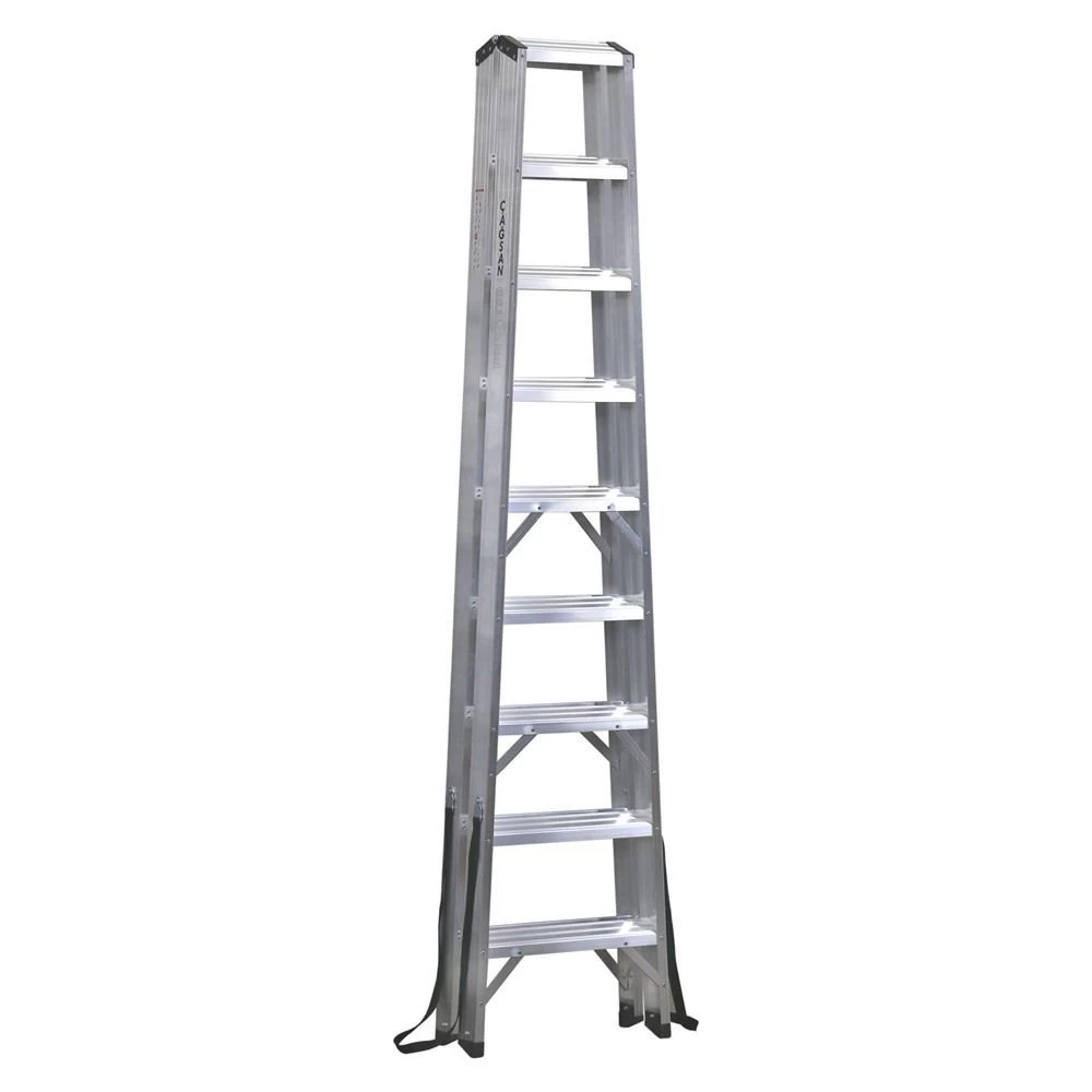 Стремянка профессиональная двухсторонняя Cagsan Everest-Pro 9 ступеней (арт. EVR-PRO9) от магазина ЛесКонПром.ру