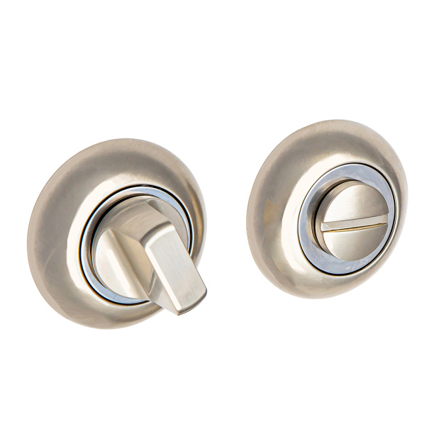 Дверные накладки с заверткой NEODECO никель от магазина ЛесКонПром.ру