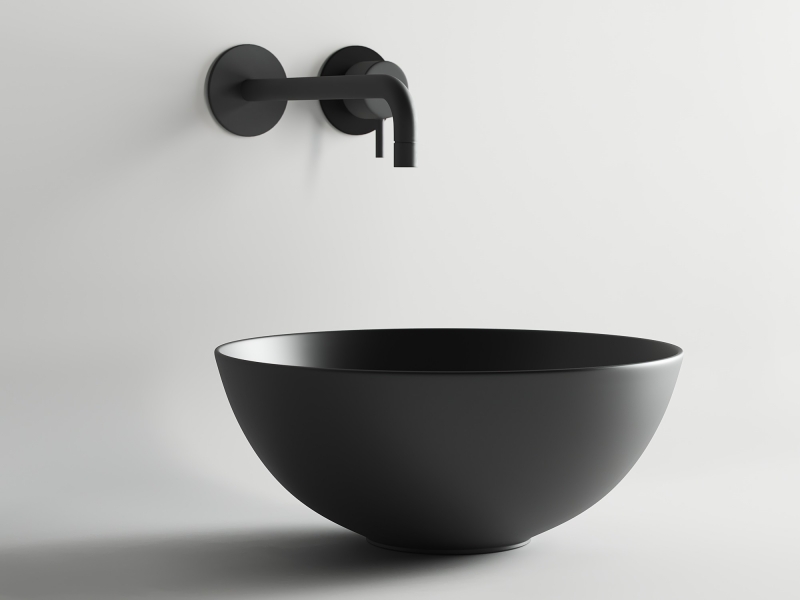Раковина-чаша Ceramica Nova Element 35 CN6004 Черная матовая от магазина ЛесКонПром.ру