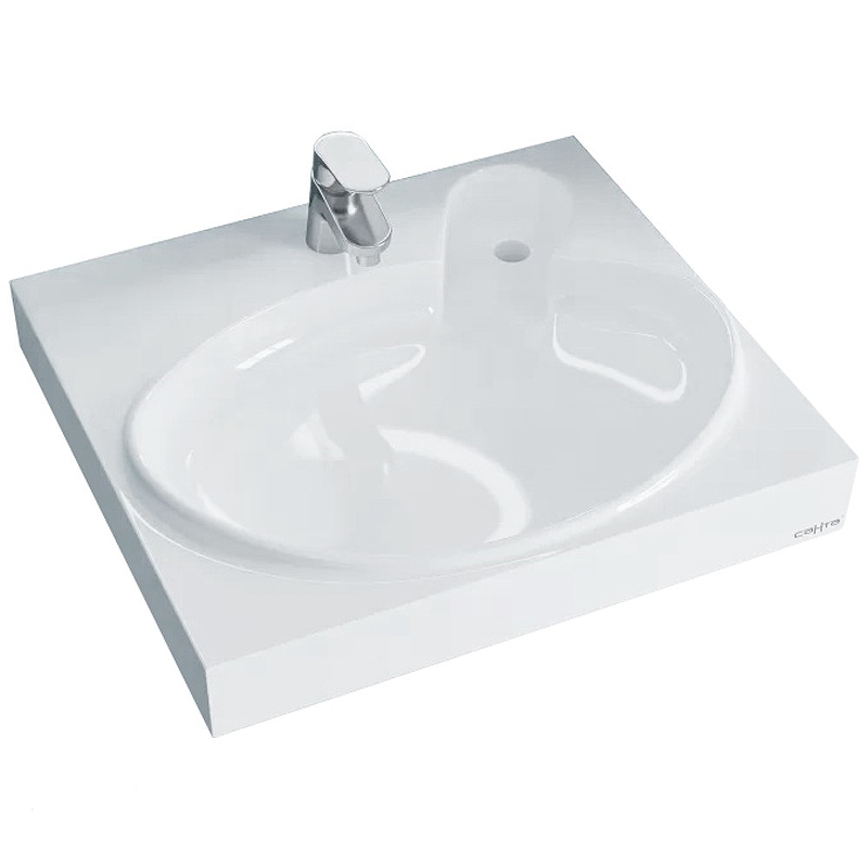 Раковина СанТа Сатурн 60 900126 на стиральную машину Белая от магазина ЛесКонПром.ру