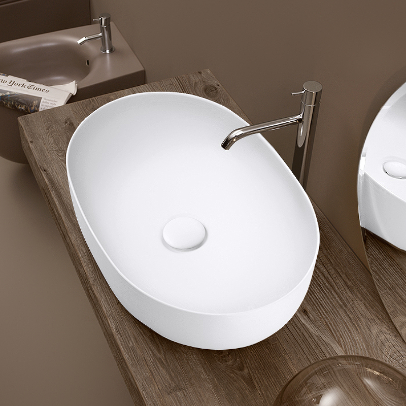 Раковина-чаша Kerasan Nolita 60 534330 Белая матовая от магазина ЛесКонПром.ру