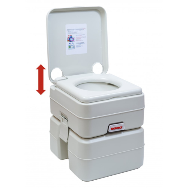 Биотуалет пластиковый BIOFORCE Compact WC 15-20 от магазина ЛесКонПром.ру