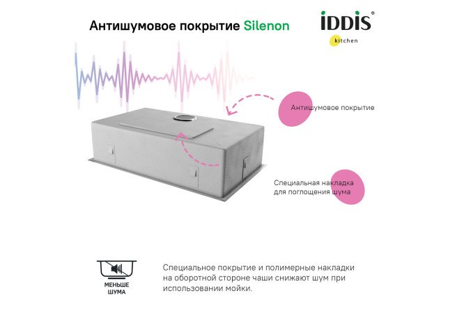Мойка врезная IDDIS Edifice 80550585 от магазина ЛесКонПром.ру